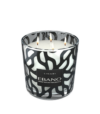 Special Price - Maxi Scented Candle 1000 gr, Duftnote EBANO